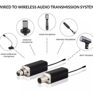 Hayden Audio Wireless Microphone System with XLR Adapter