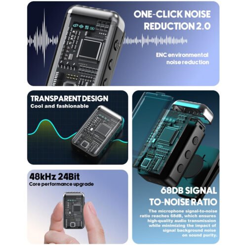 6a52213eaa7150f61989d98f569315a315fdf3df409f023ff74fc.jpg Hayden Audio HY-MIC2 Wireless Clip-On Microphone (Type-C)