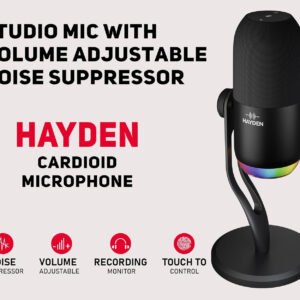 6a52218eb015b70323eb1de7b2769df30a9cac8ed5835cbdae9c3.jpg Hayden Audio HY-C45 Professional Condenser Microphone