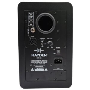 6a5221e165bae5a6a7ac3684b30d2af6935d402070a976120374b.jpg Hayden Audio X5 5-Inch Powered Studio Monitors (Pair)