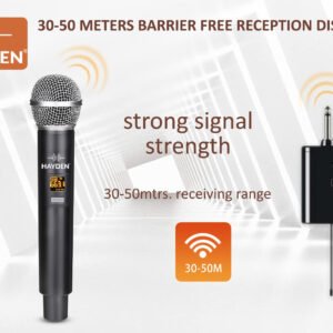 Hayden Audio HY-58 UHF Wireless Microphone