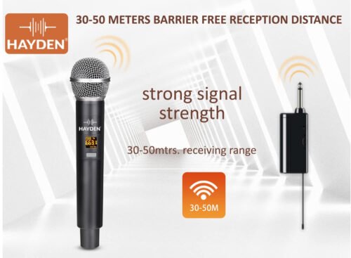 Hayden Audio HY-58 UHF Wireless Microphone