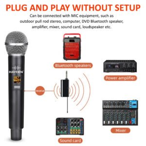 Hayden Audio HY-58 UHF Wireless Microphone