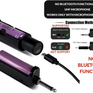 6a5223021d94b2227f51887263c95963105cf1e87fbfb1674e187.jpg Hayden Audio HY-12 UHF Wireless Microphone