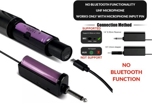 6a5223021d94b2227f51887263c95963105cf1e87fbfb1674e187.jpg Hayden Audio HY-12 UHF Wireless Microphone