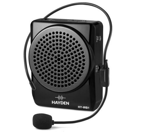 Hayden Audio Mini Voice Amplifier with Headset Mic