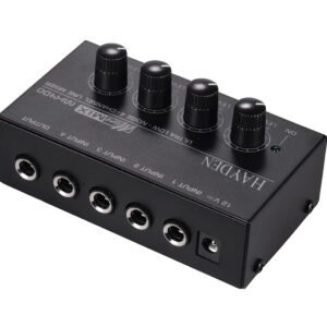 6a52245d6cf117bbc13f2c1e4adaf393d8bdab81abc8d3ccc29fe.jpg Hayden Audio MX400 4-Channel Line Mixer (Analog Mixers)