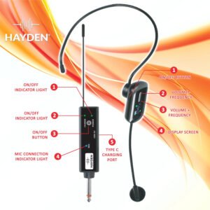 Hayden Audio HY-41 UHF Wireless Headset Microphone