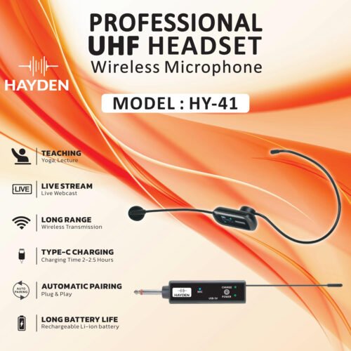 Hayden Audio HY-41 UHF Wireless Headset Microphone