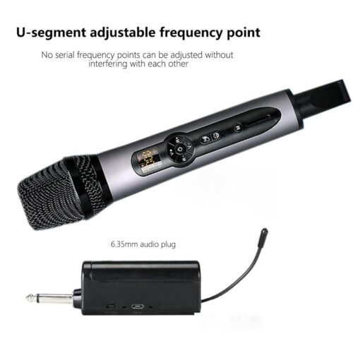 6a5225399d0a5a97061294880dddf8115aaf07600202eaaadc2eb.jpg Hayden Audio EC02 UHF Wireless Mic System