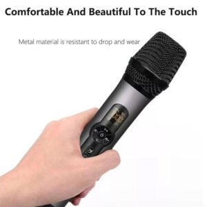 6a52253a57668ef0c169a834e7423f82a13f961126c5462f5b746.jpg Hayden Audio EC02 UHF Wireless Mic System