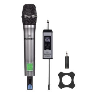 6a522565775fc6fdea5b44ba2470ccf0d041a9ef8fa80739b23e2.jpg Hayden Audio HY-UG3 UHF Wireless Microphone