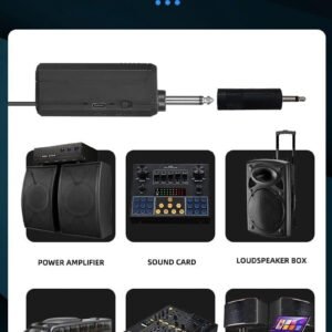 6a5225a157ce66f26ef39674e5cf4e599d72cc7d166a87b231f92.jpg Hayden Audio HY-08 Dual UHF Wireless Microphone