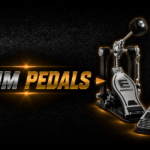 MFG Series Machined Chain Drive Double Bass Drum Pedal with Extended Footboard
