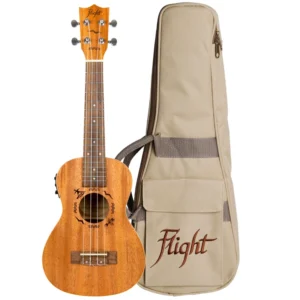 Flight Ukulele, Electric, Concert, with Bag DUC523CEQ MAH (2) Flight Ukulele, Electric, Concert, with Bag DUC523CEQ MAH