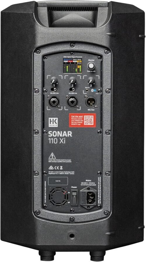 HK Audio SONAR 110 Xi Active PA Speaker 1 HK Audio SONAR 110 Xi Active PA Speaker | 10-Inch, Bluetooth 5.0, 1300W