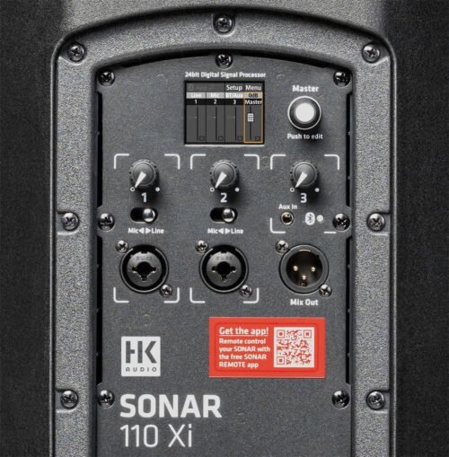 HK Audio SONAR 110 Xi Active PA Speaker 40 HK Audio SONAR 110 Xi Active PA Speaker | 10-Inch, Bluetooth 5.0, 1300W