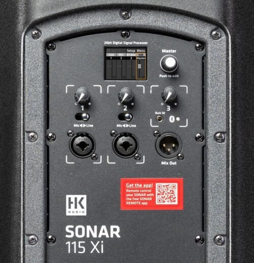 Hk Audio SONAR-115-XI 1200 Watt 8 Hk Audio SONAR-115-XI 1200 Watt 15" Powered Speaker