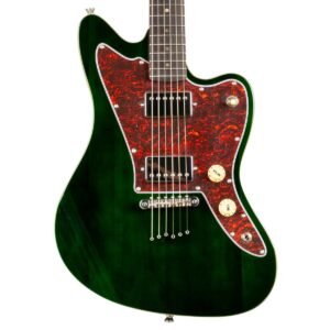 Jet Electric Guitar, H-H pickup JJ-350 -Green with Rosewood Fretboard GR R (1) Jet Electric Guitar, H-H pickup JJ-350 -Green with Rosewood Fretboard GR R