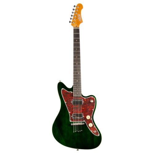 Jet Electric Guitar, H-H pickup JJ-350 -Green with Rosewood Fretboard GR R
