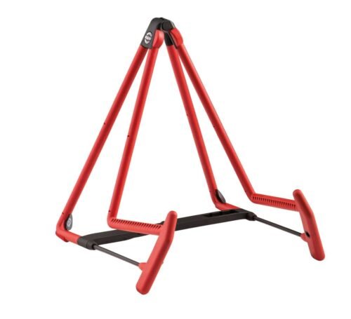 Konig & Meyer, Guitar Stand, Acoustic, Heli 2  -Red 17580-014-59