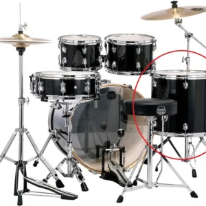 Mapex Floor Tom, Venus, 16" (41cm) x 14" (36cm) -Black Galaxy Sparkle VEF1614VH