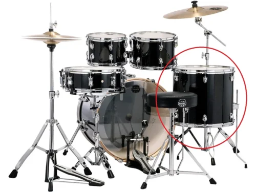 Mapex Floor Tom, Venus, 16" (41cm) x 14" (36cm) -Black Galaxy Sparkle VEF1614VH