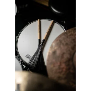 Meinl, Drum Brush, Fixed Nylon with Wooden Handle SB303 (2) Meinl, Drum Brush, Fixed Nylon with Wooden Handle SB303