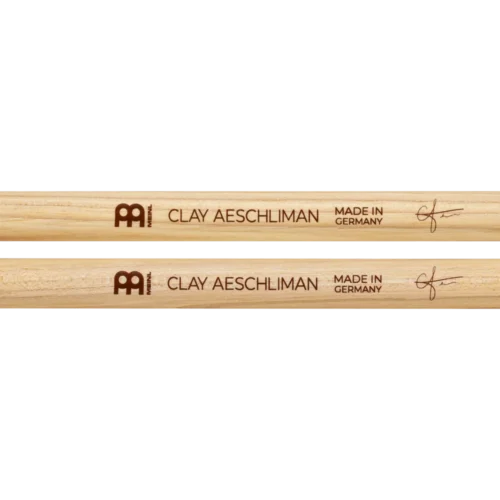 Meinl, Drumstick, Clay Aeschliman Signature, American Hickory, Wood Tip SB621
