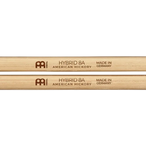 Meinl, Drumstick, Hybrid Hickory, Wood Tip - 8A SB132 (6) Meinl, Drumstick, Hybrid Hickory, Wood Tip - 8A SB132