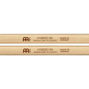 Meinl, Drumstick, Hybrid Hickory, Wood Tip -9A SB133 (4) Meinl, Drumstick, Hybrid Hickory, Wood Tip -9A SB133