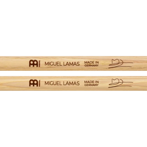 Meinl, Drumstick, Miguel Lamas Signature, American Hickory, Wood Tip SB622 (3) Meinl, Drumstick, Miguel Lamas Signature, American Hickory, Wood Tip SB622