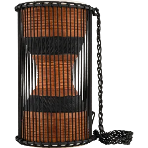 Meinl, Ritual Drums, Talking Drum, African Wood, Large -8"(20cm) ATD-L