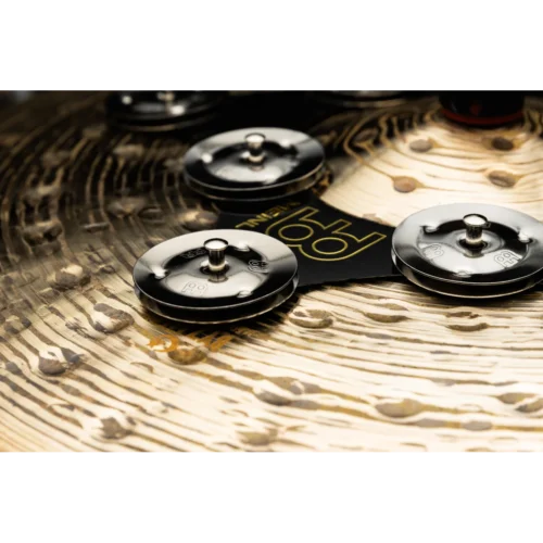 Meinl, Tambourine, Drummer Add-Ons, Super Flex, HiHat, Stainless Steel Jingles -9.5" SFHHT