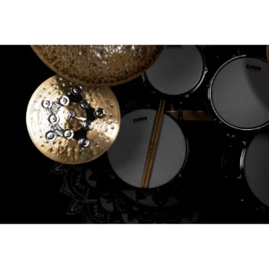 Meinl, Tambourine, Drummer Add-Ons, Super Flex, HiHat, Stainless Steel Jingles -9.5" SFHHT