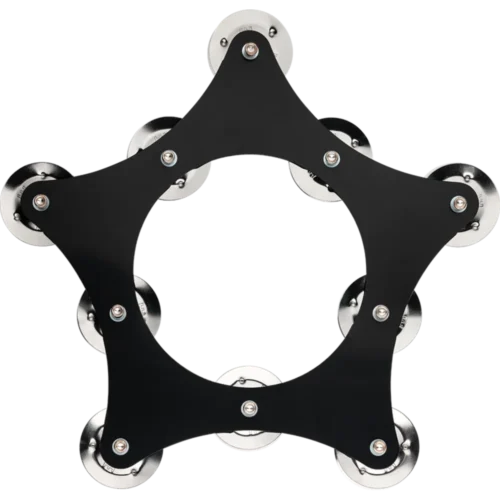 Meinl, Tambourine, Drummer Add-Ons, Super Flex, HiHat, Stainless Steel Jingles -9.5" SFHHT