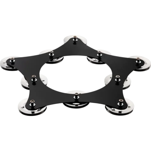 Meinl, Tambourine, Drummer Add-Ons, Super Flex, HiHat, Stainless Steel Jingles -9.5" SFHHT