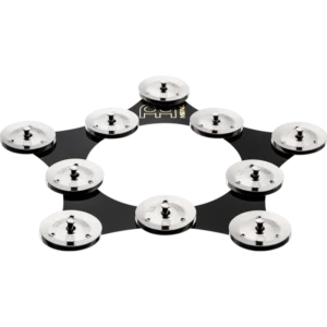 Meinl, Tambourine, Drummer Add-Ons, Super Flex, HiHat, Stainless Steel Jingles -9.5" SFHHT