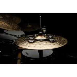 Meinl, Tambourine, Drummer Add-Ons, Super Flex, HiHat, Stainless Steel Jingles -9.5" SFHHT