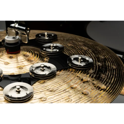 Meinl, Tambourine, Drummer Add-Ons, Super Flex, HiHat, Stainless Steel Jingles -9.5" SFHHT