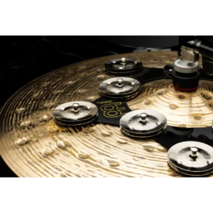 Meinl, Tambourine, Drummer Add-Ons, Super Flex, HiHat, Stainless Steel Jingles -9.5" SFHHT