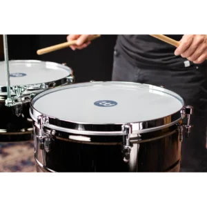 Meinl, Timbales, Marathon Series, 14(36cm) & 15(38cm) -Black Nickel MTS1415BN (4) Meinl, Timbales, Marathon Series, 14"(36cm) & 15"(38cm) -Black Nickel MTS1415BN
