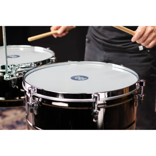 Meinl, Timbales, Marathon Series, 14(36cm) & 15(38cm) -Black Nickel MTS1415BN (4) Meinl, Timbales, Marathon Series, 14"(36cm) & 15"(38cm) -Black Nickel MTS1415BN