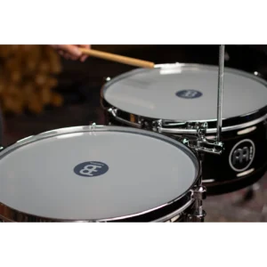 Meinl, Timbales, Marathon Series, 14(36cm) & 15(38cm) -Black Nickel MTS1415BN (5) Meinl, Timbales, Marathon Series, 14"(36cm) & 15"(38cm) -Black Nickel MTS1415BN