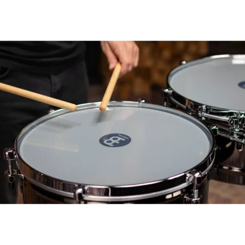 Meinl, Timbales, Marathon Series, 14(36cm) & 15(38cm) -Black Nickel MTS1415BN (7) Meinl, Timbales, Marathon Series, 14"(36cm) & 15"(38cm) -Black Nickel MTS1415BN