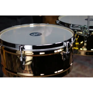 Meinl, Timbales, Marathon Series, 14(36cm) & 15(38cm) -Brass MTS1415B (4) Meinl, Timbales, Marathon Series, 14"(36cm) & 15"(38cm) -Brass MTS1415B