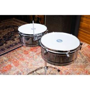 Meinl, Timbales, Marathon Series, 14"(36cm) & 15"(38cm) -Chrome MTS1415CH