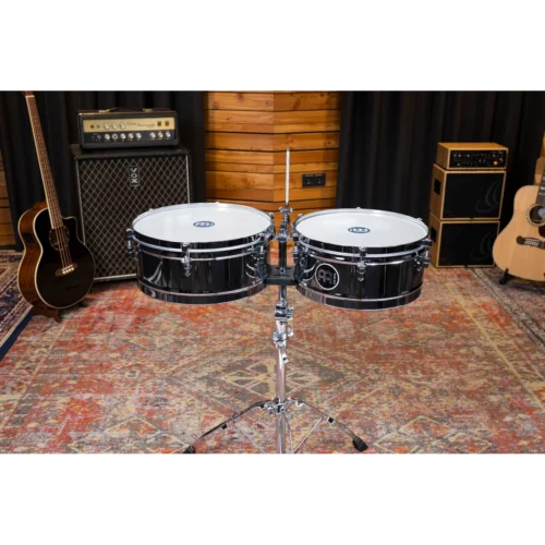 Meinl, Timbales, Marathon Series, 14"(36cm) & 15"(38cm) -Chrome MTS1415CH