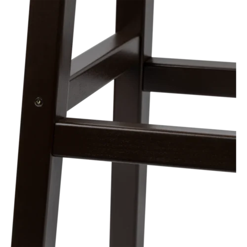 Ortega Bar Stool, Wooden, 24" (61cm) -Natural Brown OBSW24