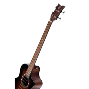 Ortega Classical Bass Guitar, Acoustic Bass Deep Series 7 -Mahogany Bourbone Fade D7CE-BFT-4 (12) Ortega Classical Bass Guitar, Acoustic Bass Deep Series 7 -Mahogany Bourbone Fade D7CE-BFT-4